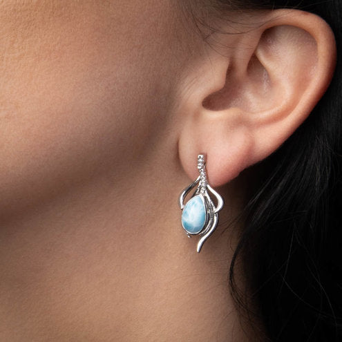 Willow Marahlago Larimar Earrings