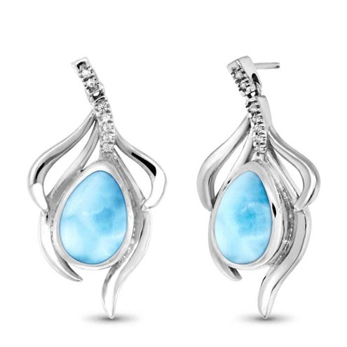 Willow Marahlago Larimar Earrings