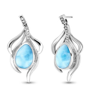 Willow Marahlago Larimar Earrings