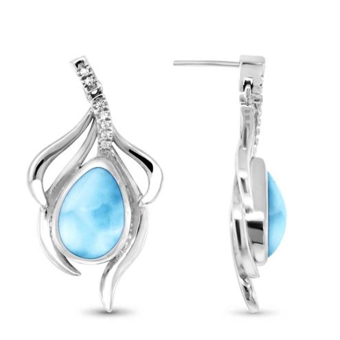 Willow Marahlago Larimar Earrings